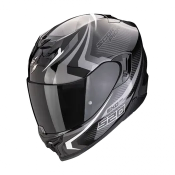 Motodoplněk Moto přilba SCORPION EXO-520 EVO AIR TERRA černo/stříbrno/bílá XL