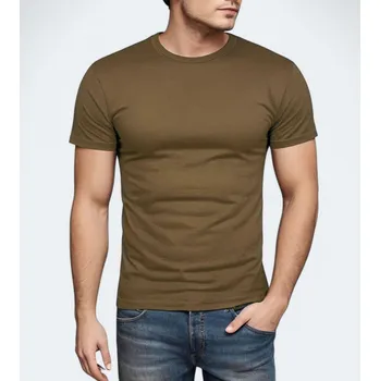 Pánské tričko Recea Pánské tričko s krátkým rukávem Latuw khaki M