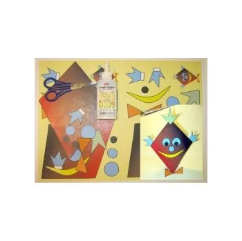 Vystřihovánky Vystřihovánka prostorová A4 "Papírový drak VI. " 10x2 O613