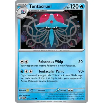 Karetní hra Tentacruel MEW 073/165