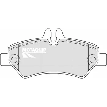 Brzdová destička Sada brzdových destiček, vždy 4 kusy v sadě MOTAQUIP LVXL1312