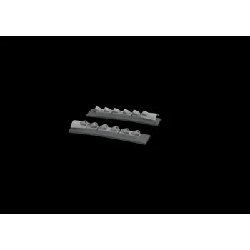 Plastikový model BRASSIN 1/48 P-40 cold weather exh.stacks rounded