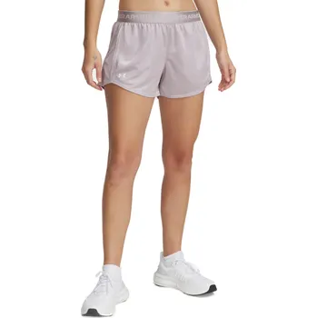Pánské kraťasy Dámské tréninkové kraťasy UNDER ARMOUR-Tech Play Up Shine Shorts-GRY Šedá L