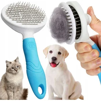 Kartáč pro zvířata Reverse kartáč pro dlouhé vlasy, krátká srst , hrubá srst a vlnitá srst