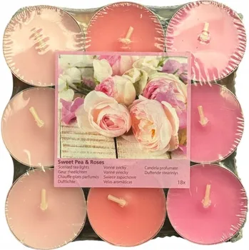 Svíčka Parafínová vonná svíčka Sweet Pea & Roses ZD Treding