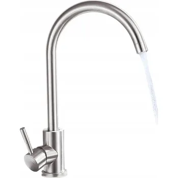 Vodovodní baterie Stojánková kuchyňská baterie Maibang NEREZOVÁ OCEL béžová