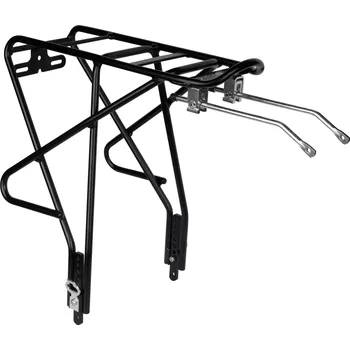 nosiče na kolo nosič FORCE 26"-29" zadní bez klapáku Al, černý