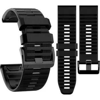 Řemínek na hodinky Řemínek Morellato pro Garmin 22mm černý