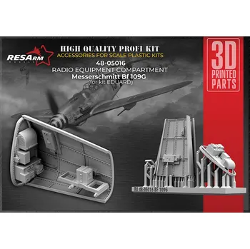 Plastikový model 1/48 Bf 109G6 Radio equipment compartment