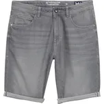 Tom Tailor pánské džínové kraťasy 1046255 10219 Šedá 34