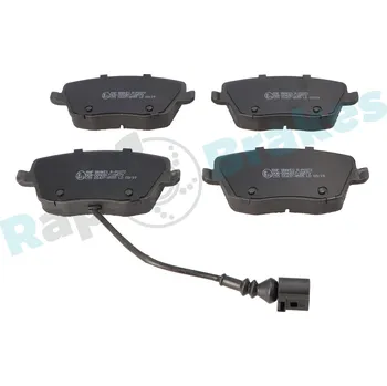 Brzdová destička Sada brzdových destiček, vždy 4 kusy v sadě RAP BRAKES R-P0372