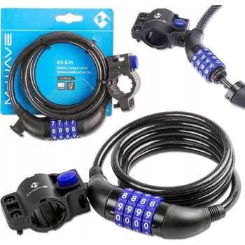 Zámek na kolo Zámek na kolo lankový M-Wave DS 8.15