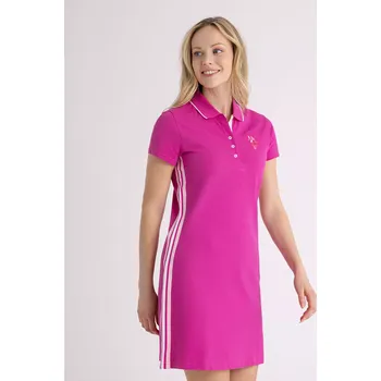 Dámské šaty U.S. Polo Assn. dámské šaty SIDE fialové L