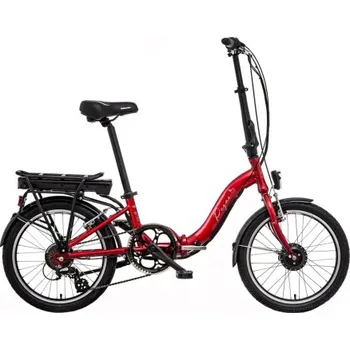 Horské kolo LIBERTY e-Pegas 7spd 36V predný motor, červená, 2025