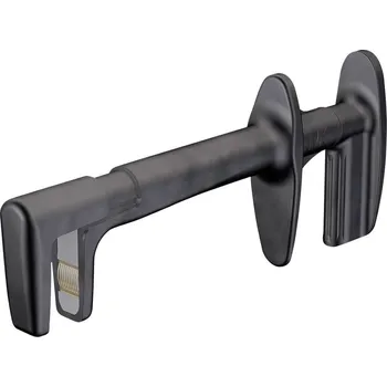 Krokosvorka Stäubli GRIP-FMA krokosvorka, konektor 4 mm, CAT IV, černá