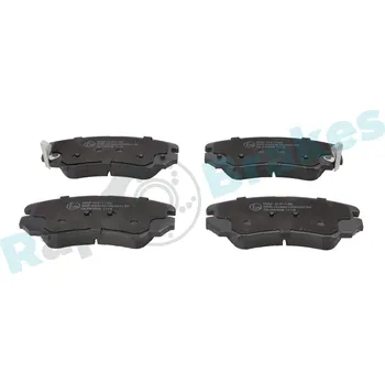 Brzdová destička Sada brzdových destiček, vždy 4 kusy v sadě RAP BRAKES R-P1146