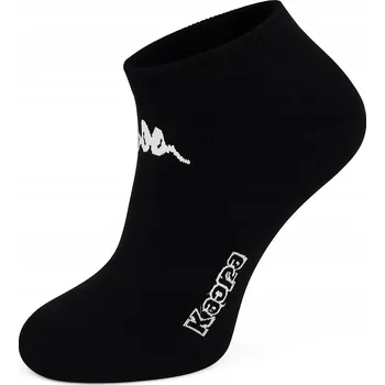 Pánské ponožky Pánské Ponožky KAPPA , 3 kusy, 3/4 kotníkové ponožky ponožky černé