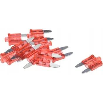 Autopojistky MINI POJISTKA PLÍŠKOVÁ S LED DIODOU 12V 10A