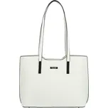 Stylová dámská kabelka na rameno Delami Velvet Aura, bílá