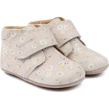 Dětská sálová obuv POM POM Dětské kožené bačkůrky se suchým zipem pro první krůčky Bellis Pom Pom® Beginners™ Velikost: 24