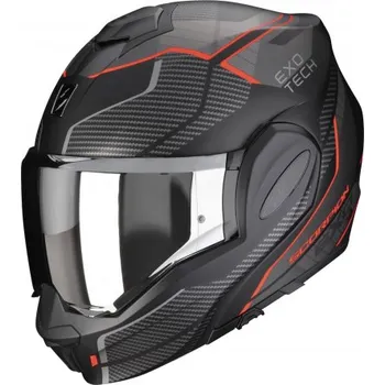 Helma na motorku Moto přilba SCORPION EXO-TECH EVO ANIMO matná černo/červená XXXL