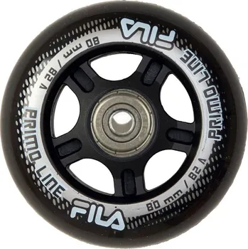 Kolečko k in-line bruslím Kolečka Fila Wheels s ložisky Abec 5 (8ks), 82A, 76 Fila
