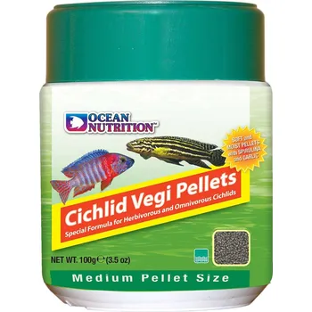 Krmivo pro rybičky Ocean Nutrition Cichlid Vegi Pellets Medium 100 g