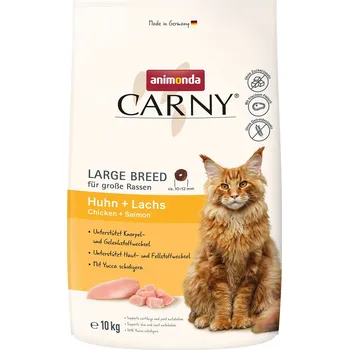 Pro kočku animonda Carny Adult Large Breed kuře + losos 10 kg