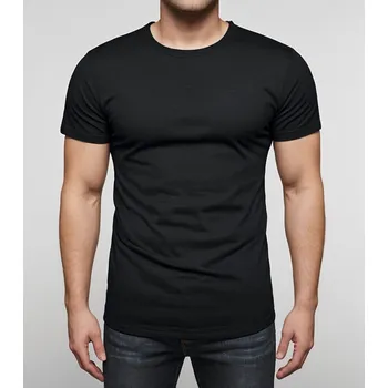 Pánské tričko Recea Pánské tričko s krátkým rukávem Leosow černá XXL