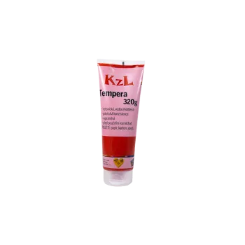 Vodová barva Tempera 320g- 19-červenohnědá btt19