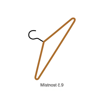 Informační tabulka Samolepky OZNAČENÍ TŘÍD - Místnost č.9 8503-94