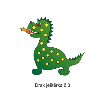 Informační tabulka Samolepky OZNAČENÍ TŘÍD - Dráčci č.13 8504-133