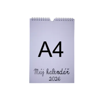 Tvořivý kalendář 2026 - 13 listů A4 CZ-929