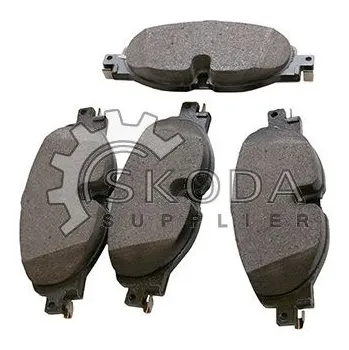 Brzdová destička Sada brzdových destiček, kotoučová brzda ŠKODA Original OEM 2K5698151E