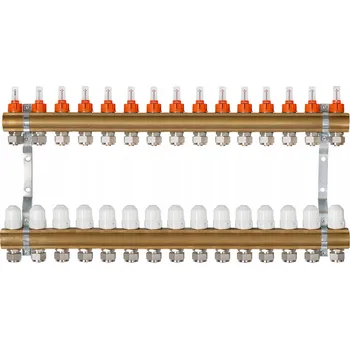 rozdělovač topení Rozdělovač BraxTherm s 15 okruhy
