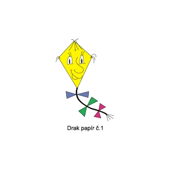 Informační tabulka Samolepky OZNAČENÍ TŘÍD - Dráčci č.1 8504-117