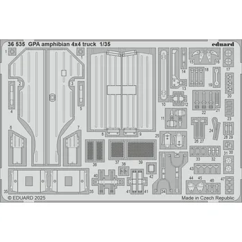 autíčko SET GPA amphibian 4x4 truck (TAM)