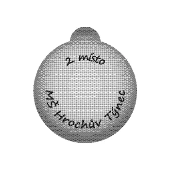 Medaile UMÍSTĚNÍ 2 92351s