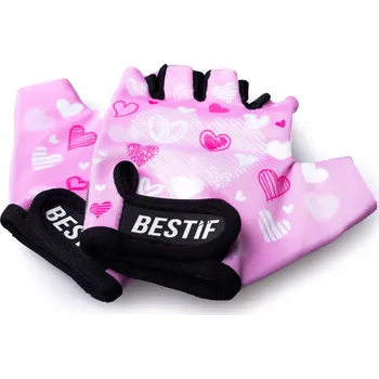 Cyklistické rukavice Dětské CYKLISTICKÉ RUKAVICE BESTIF NA KOLO, KOLOBĚŽKU, PRO JÍZDU XXS/XS