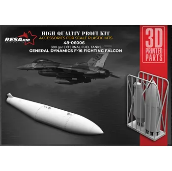 Plastikový model 1/48 Fuel Tank 300 gal for F-16 Fighting Falcon