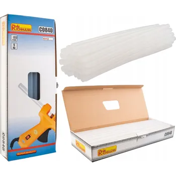 Vrták Náplň do lepicí pistole RICHMANN 11 mm 270 mm 35 ks bezbarvá