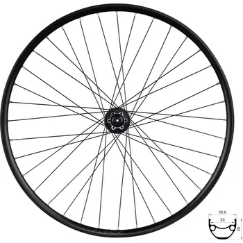 Zapletené kolo kolo zadní FORCE XC DISC 622x23 FHM475-6d 36d