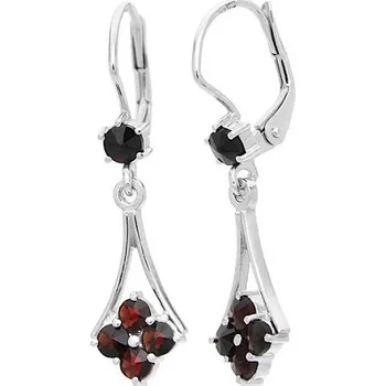 Náušnice Náušnice se čtyřmi kameny 130871