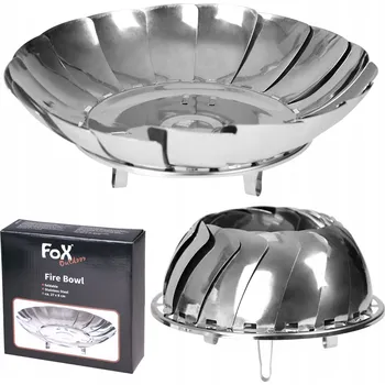 Skládací turistický vařič s regulací MFH, 27 cm