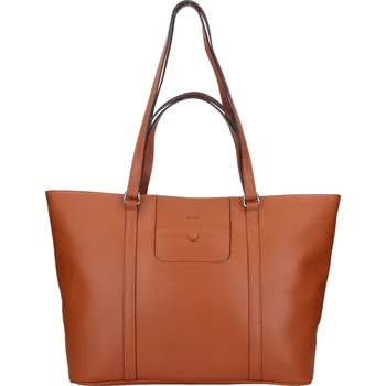Kabelka Elegantní dámská kožená kabelka Katana Moana - koňak