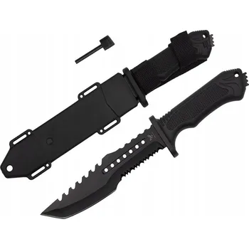 Kuchyňský nůž Taktický vojenský Nůž HASTAA , nůž na přežití křesadlo