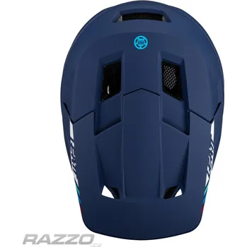 Cyklistická přilba Náhradní kšilt helmy Leatt Visor MTB 1.0 Gravity V24 Blue XS-S