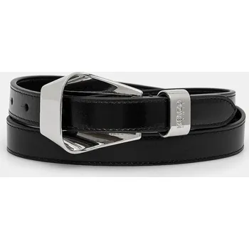 Opasek Kožený pásek Kenzo dámský, černá barva, FE62CE040L03.AG, 80, 99X