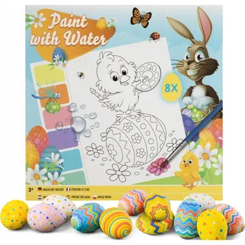 omalovánky VELIKONOČNÍ OMALOVÁNKY knížka s akvarelovými barvami pro děti