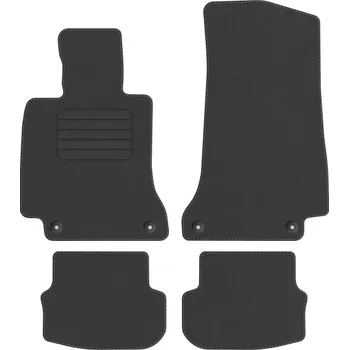 autokoberec Kobercové rohože Edecor velurové 4 ks